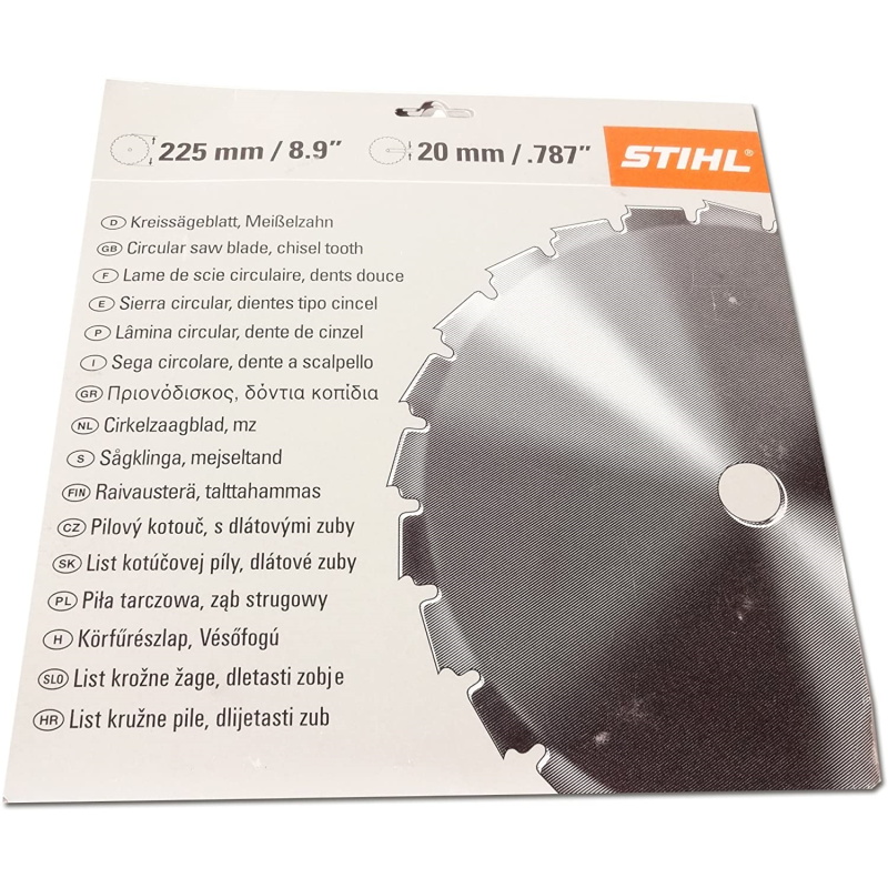 List kružne pile 24 Z, 225 mm, Ø20.0 - Slika 2
