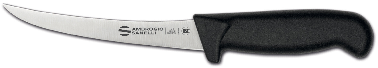 Nož za iskoštavanje zakrivljeni 15 cm Supra - Slika 2