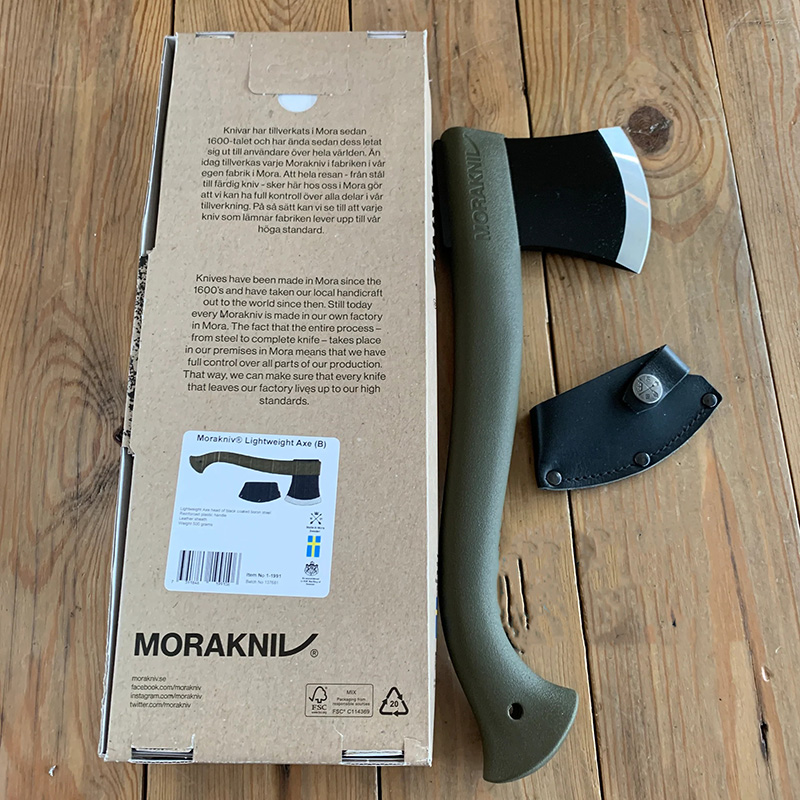 Morakniv lagana sjekira Military green 500 g - Slika 3