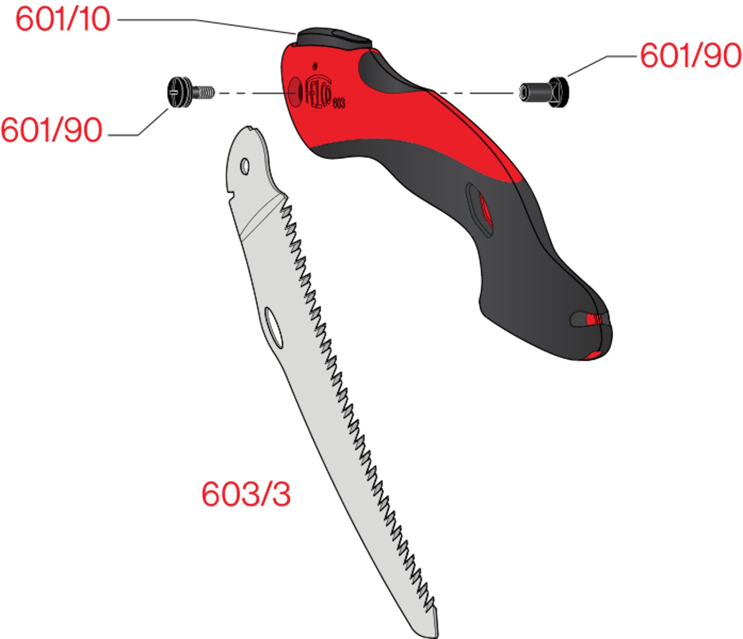Pila preklopna Felco 603 - Slika 8