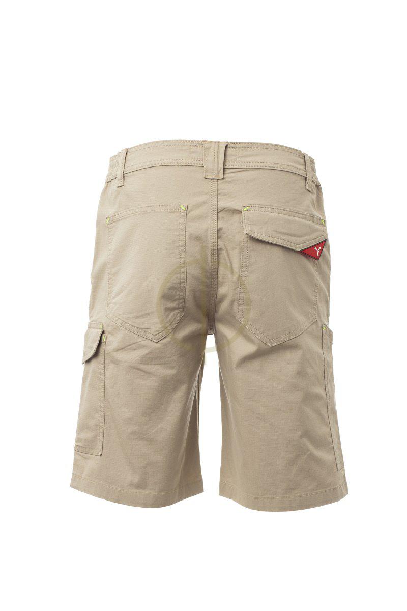 Hlače bermude muške KHAKI - Slika 7